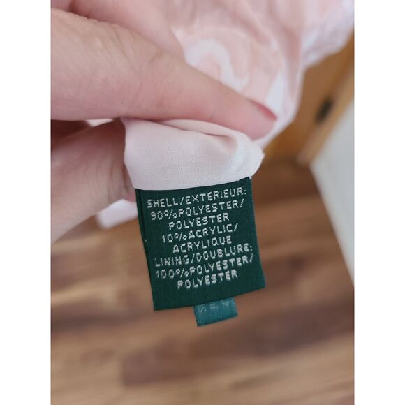 Lauren Ralph Lauren Pink Floral Sheath Dress 12 Coquette Girly Feminine Pastel - Picture 4 of 5